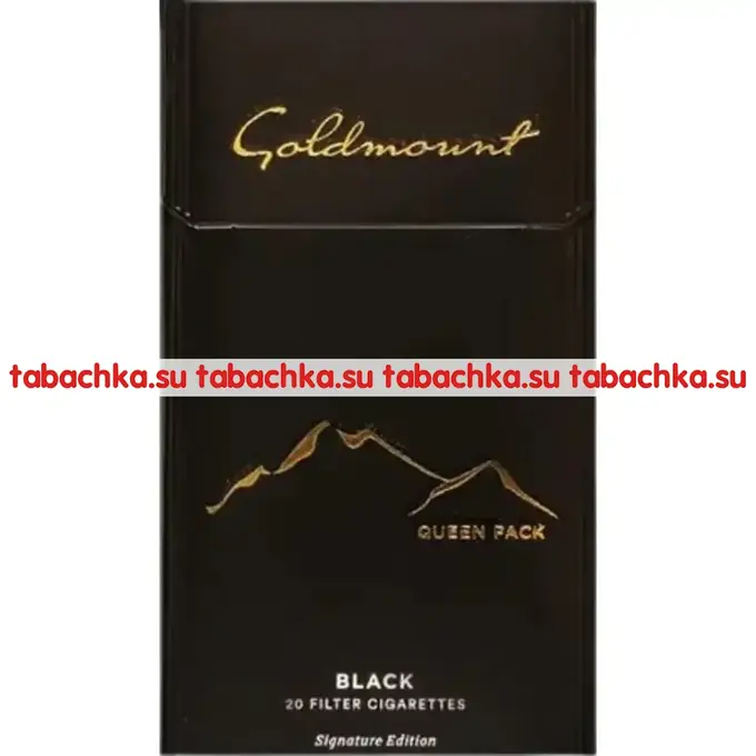 Сигареты Gold Mount Queen Pack Black Сигареты Gold Mount Queen Pack Black
